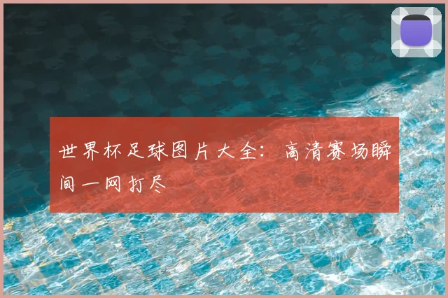 世界杯足球图片大全:高清赛场瞬间一网打尽