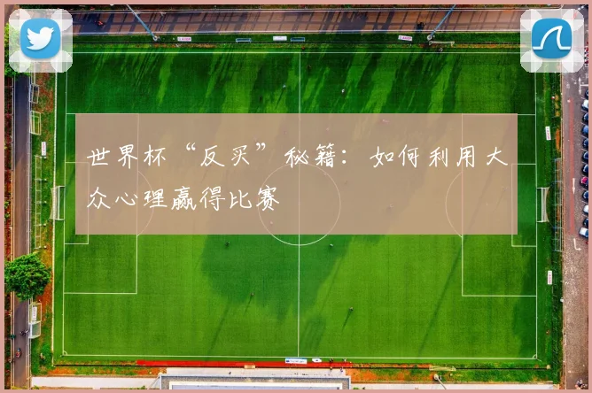 世界杯“反买”秘籍:如何利用大众心理赢得比赛