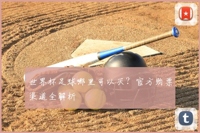 世界杯足球哪里可以买?官方购票渠道全解析